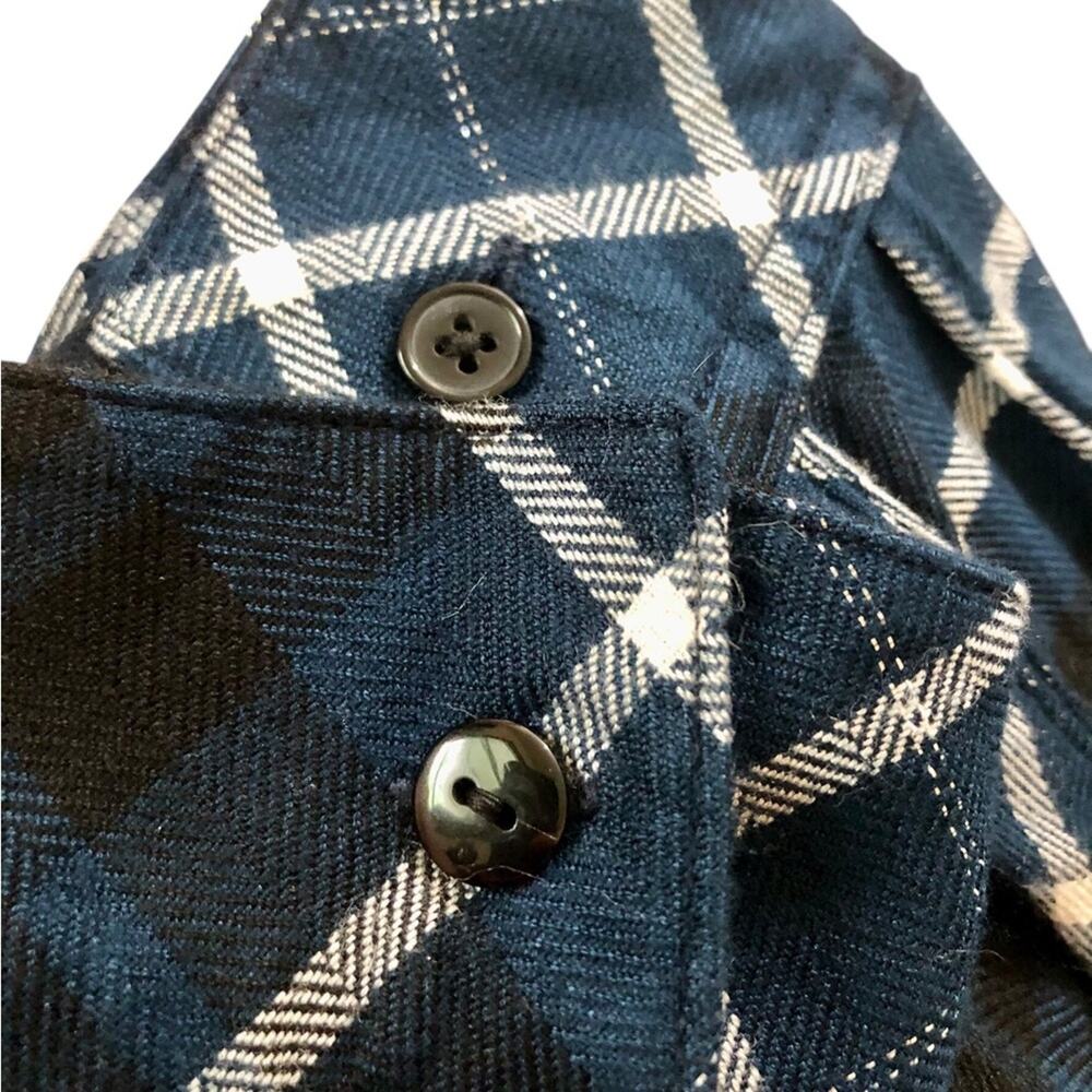 Rails Hunter Twilight Azure Metallic Silver Blue … - image 6